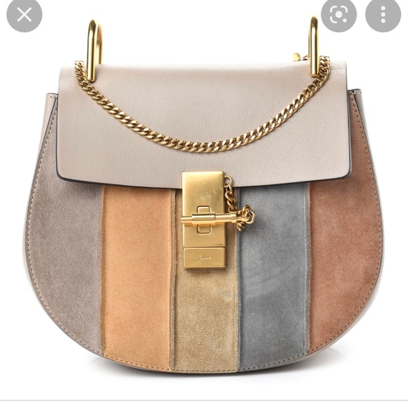 Chloe Handbags - RESERVED. Do not buy! Chloe Drew Patchwork crossbody authentic suede